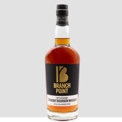 Branch Point Bottled in Bond Straight Bourbon (image via Branch Point Distillery)