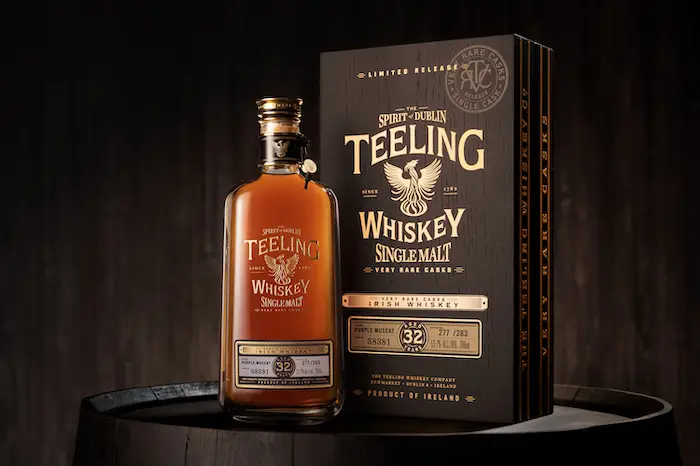 Teeling 32-Year-Old Single Malt Irish Whiskey Purple Muscat Finish