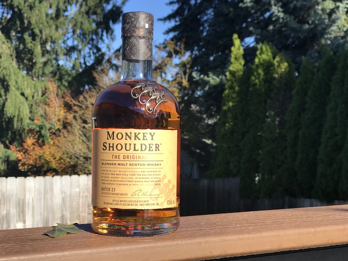 Whisky Review: Monkey Shoulder Blended Malt Scotch Whisky - The