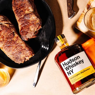 Hudson Whiskey Pat LaFrieda Dry Aged Steak