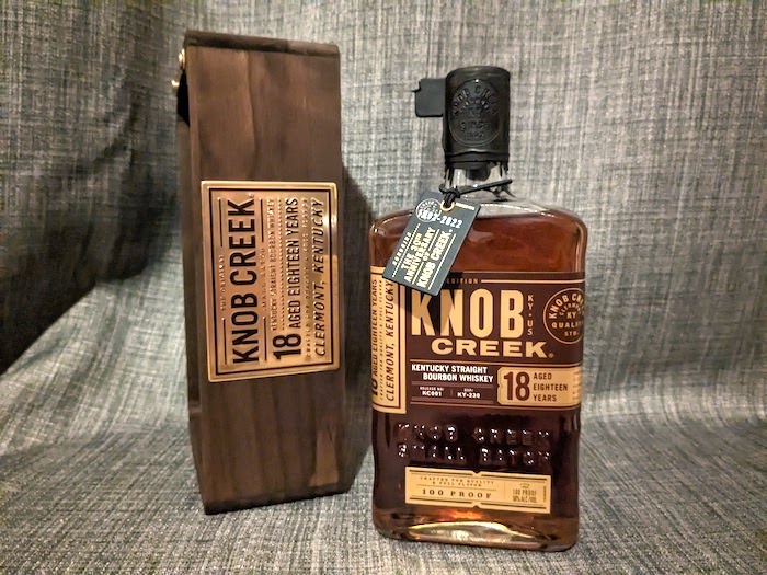 Knob Creek Bourbon Aged 18 Years review