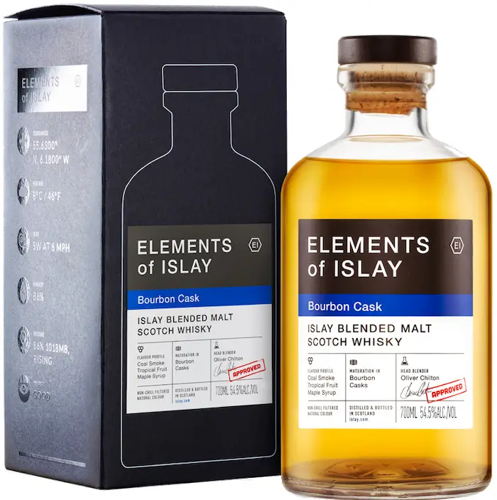 Elements of Islay Bourbon Cask review