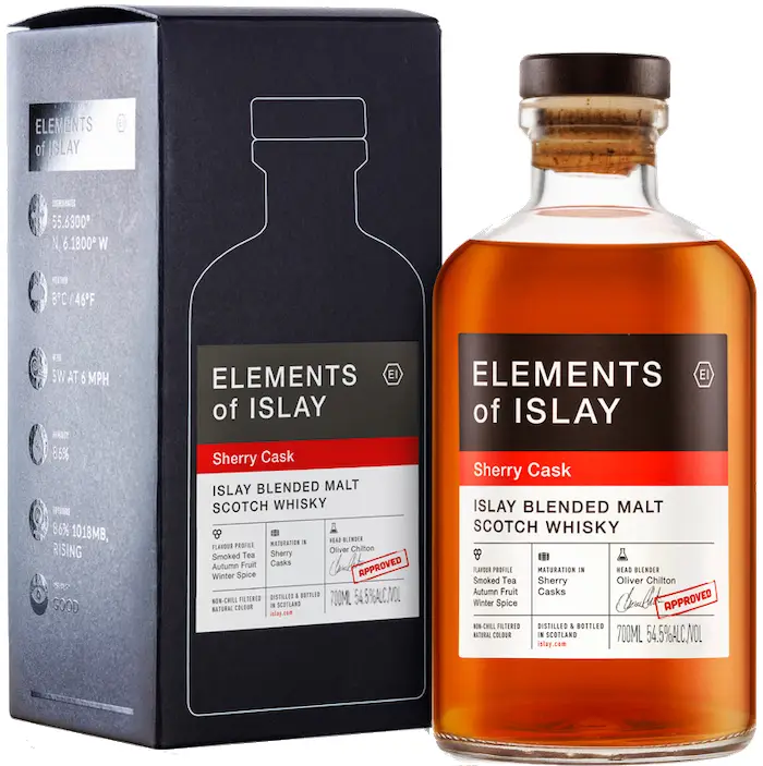 Elements of Islay Sherry Cask ウイスキー Elements of Islay Sherry Cask Whisky Review: Tasting Notes & Analysis