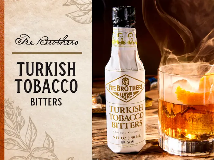 tobacco drink Fee Brothers Launches Bourbon Cocktail Friendly Turkish Tobacco Bitters