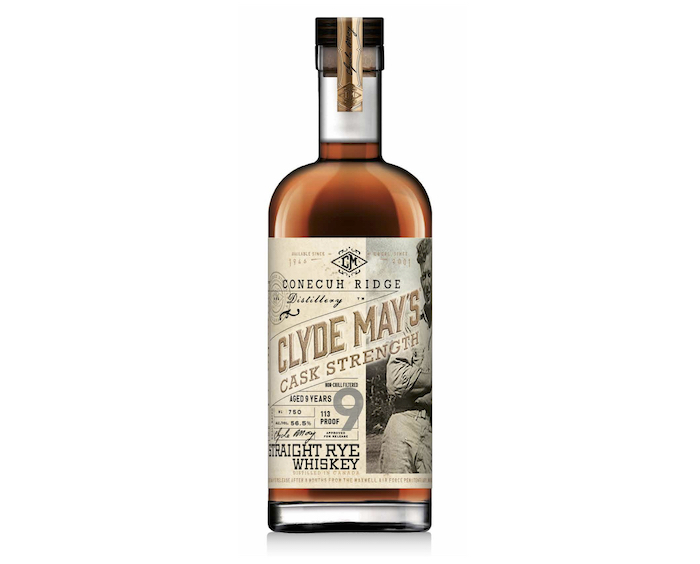 Clyde May's 9-Year-Old Cask Strength Straight Rye