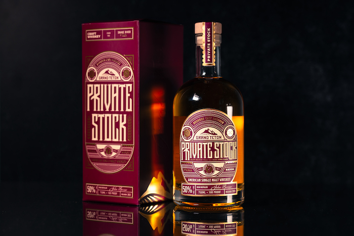 Grand Teton Private Stock American Single Malt Whiskey