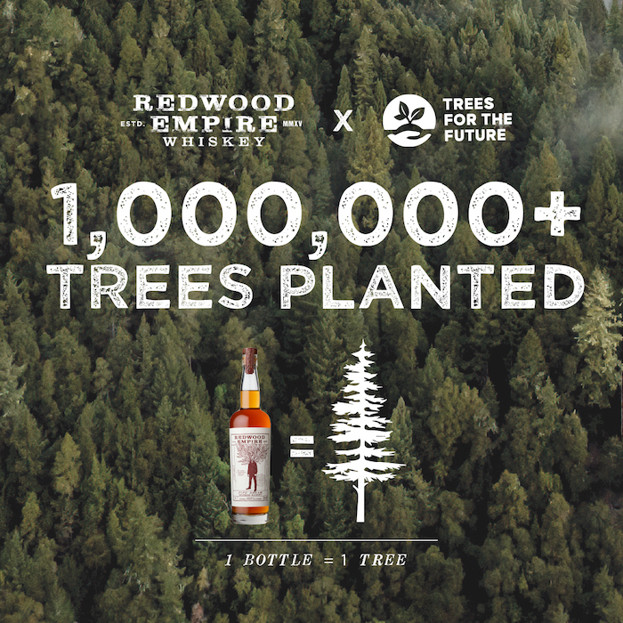 Redwood Empire Whiskey 1 Million Trees