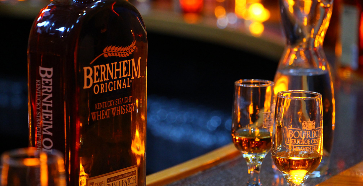 An image of a bottle of Berheim Original Wheat Whiskey 