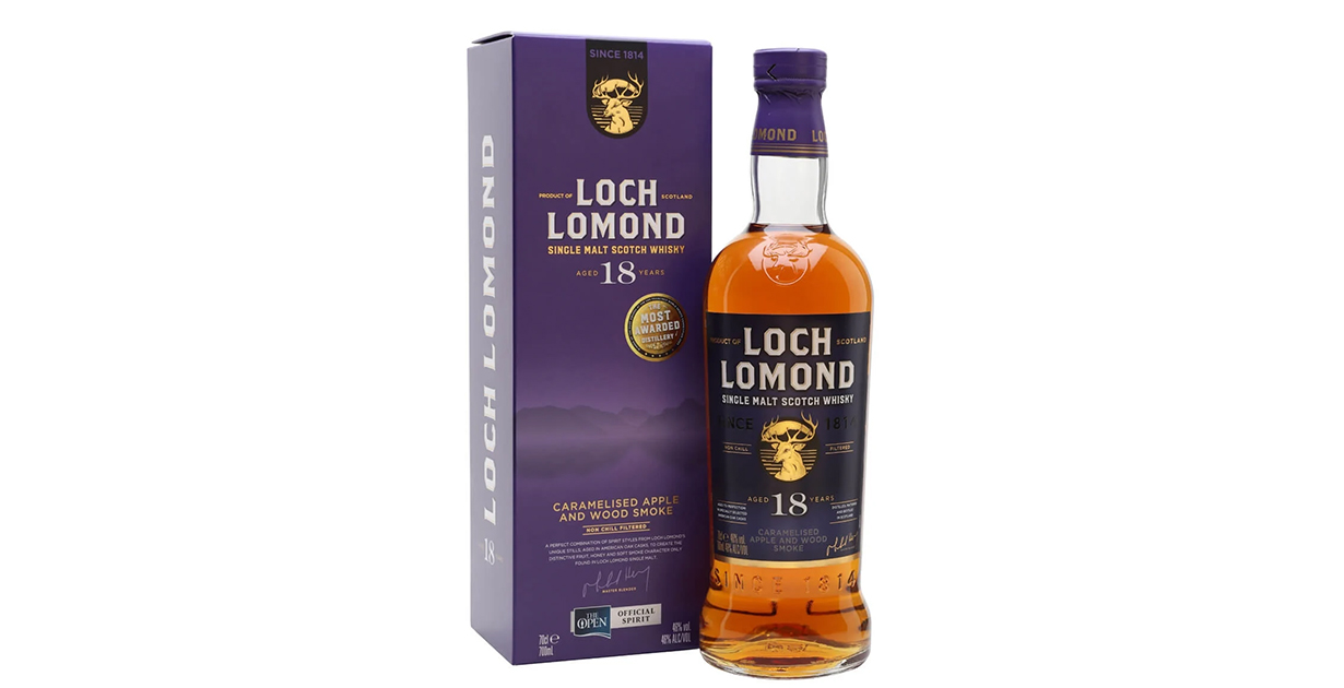 An image of the Loch Lomond 18 year old 