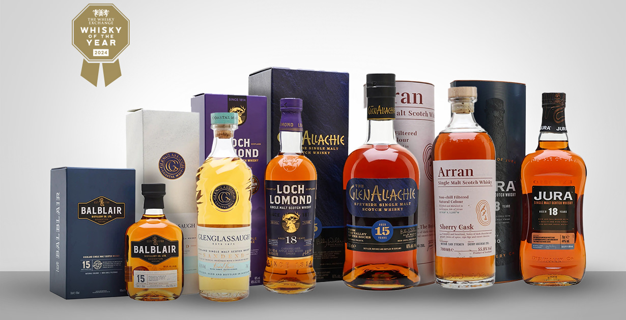 The best scotch whiskies according to the whisky exchange