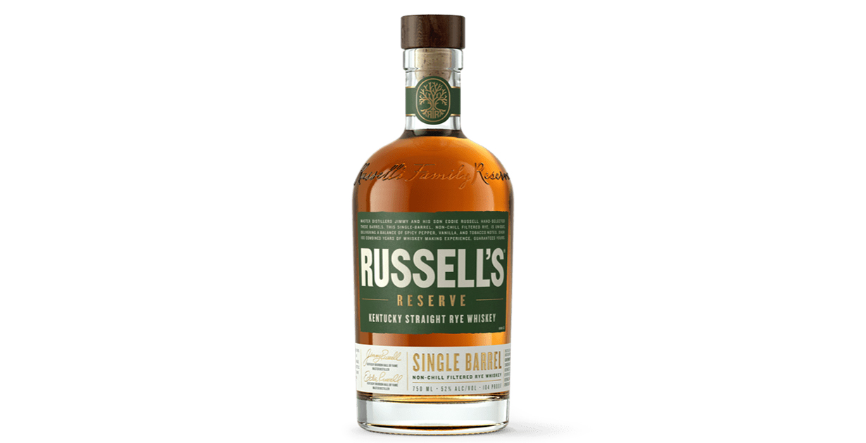 Russell's Reserve Single Barrel Rye "Best In Show" TAG Global Spirits Awards 2023