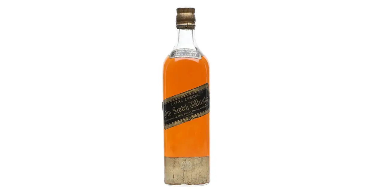 Vintage 1960s Johnnie Walker Black Label Scotch Whisky Review