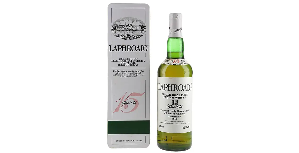 Laphroaig 15 Year Old 1980s Scotch Whisky Review: Vintage Islay