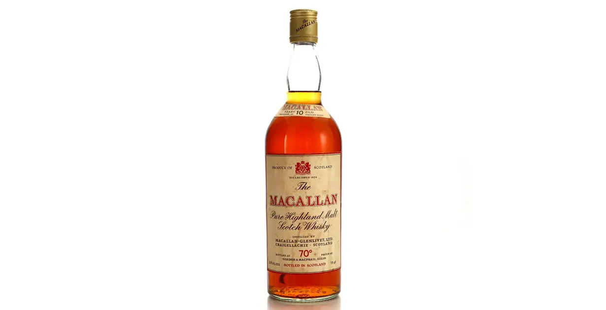 Macallan 10 Year Old 1970s Bottling: Vintage Scotch Whisky Review