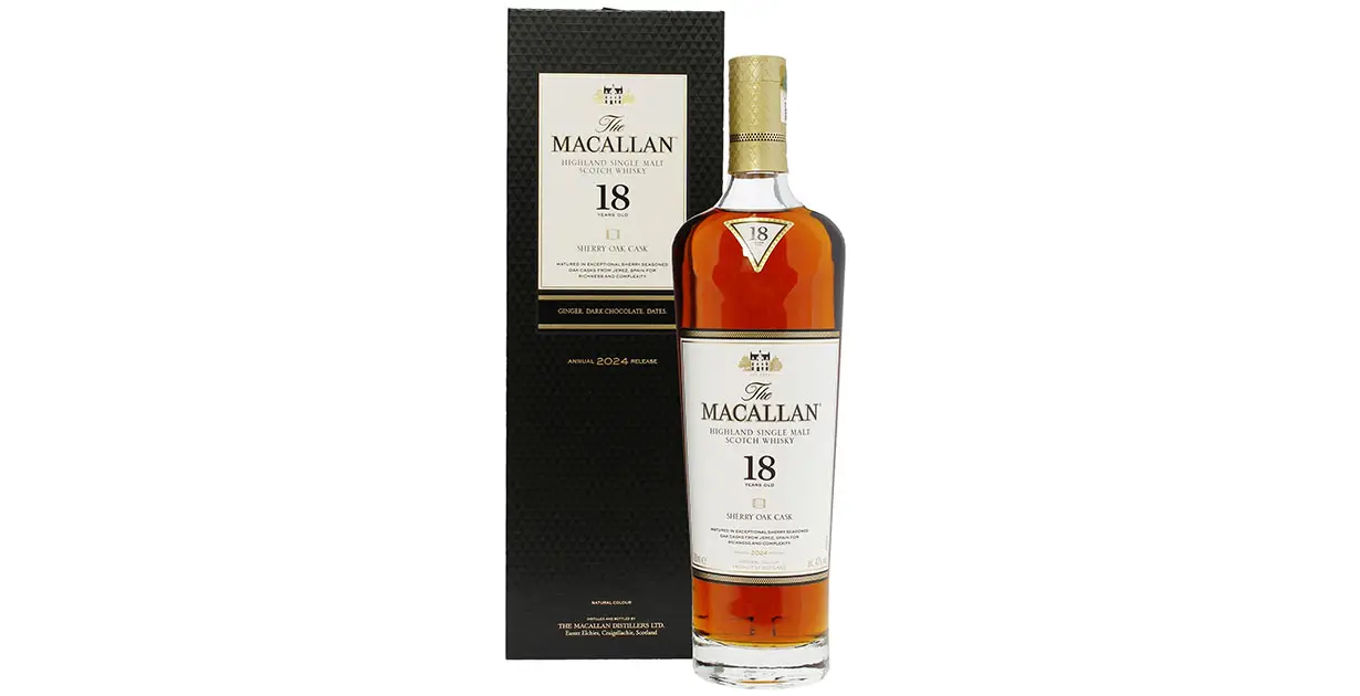 The Macallan 18 Year Old Sherry Cask 2024 Review + Tasting Notes