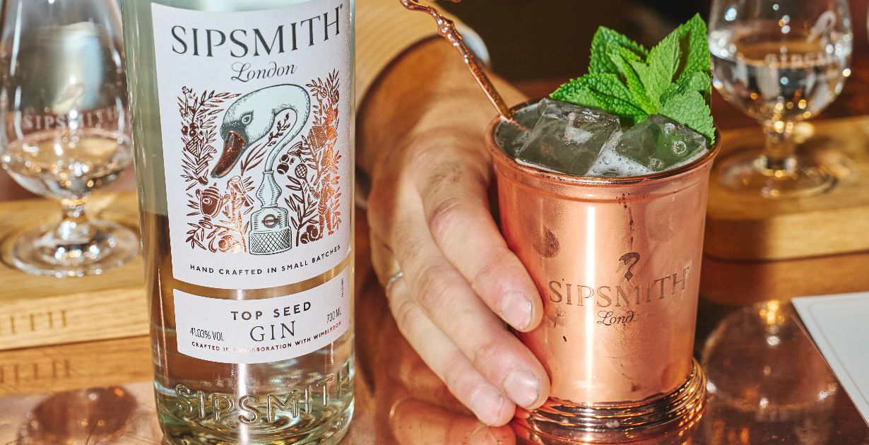 Sipsmith Gin Launches Grass-Infused Wimbledon Spirit