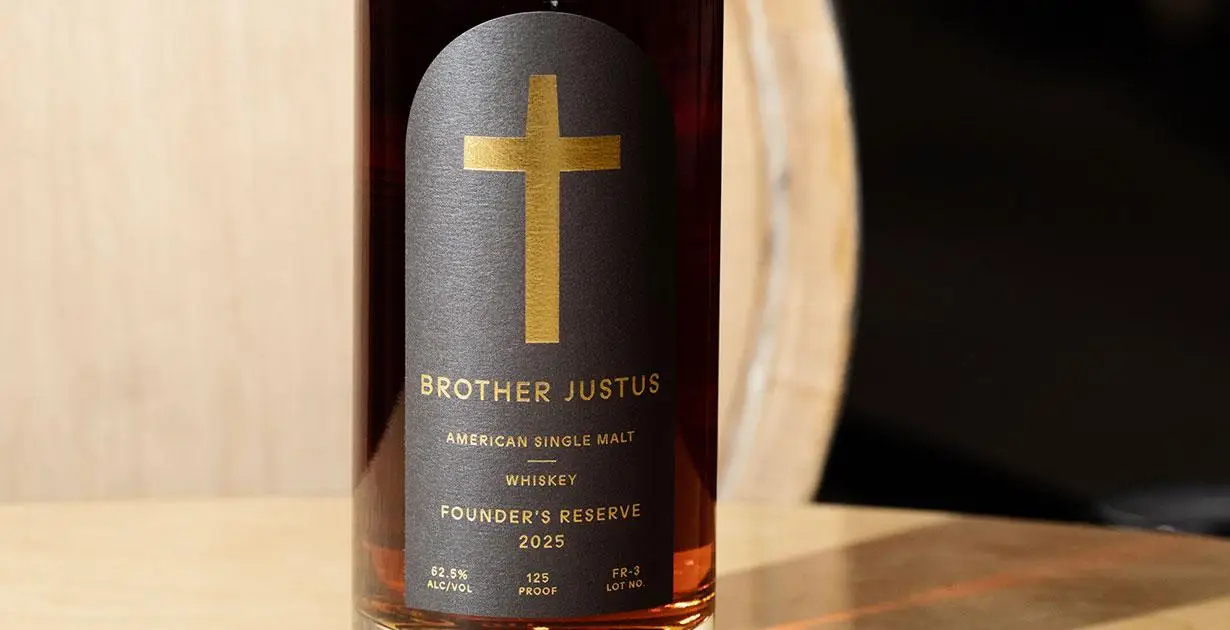 Brother Justus Founder's Reserve American Single Malt (Cask Strength)のボトル画像
