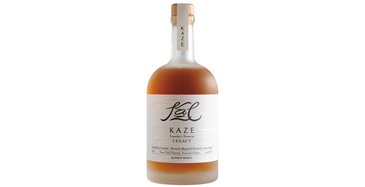 Tenkyo Distillery Honors Founder with KAZE Whisky