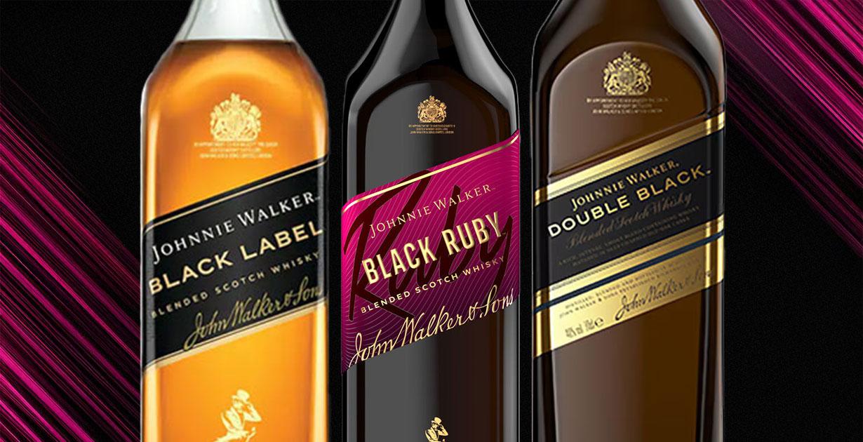Johnnie Walker Black vs Double Black vs Ruby Guide