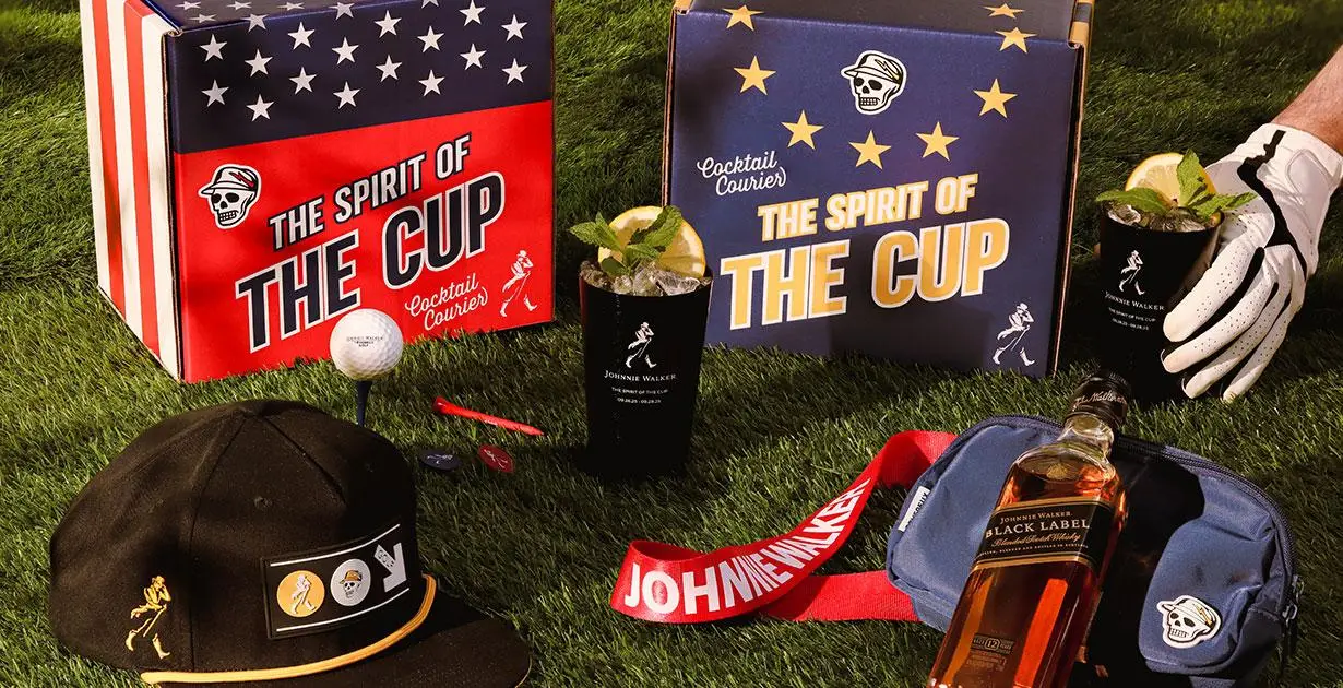 Johnnie Walker Celebrates 'The Spirit of the Cup' In The Lead Up To Golf Tournament