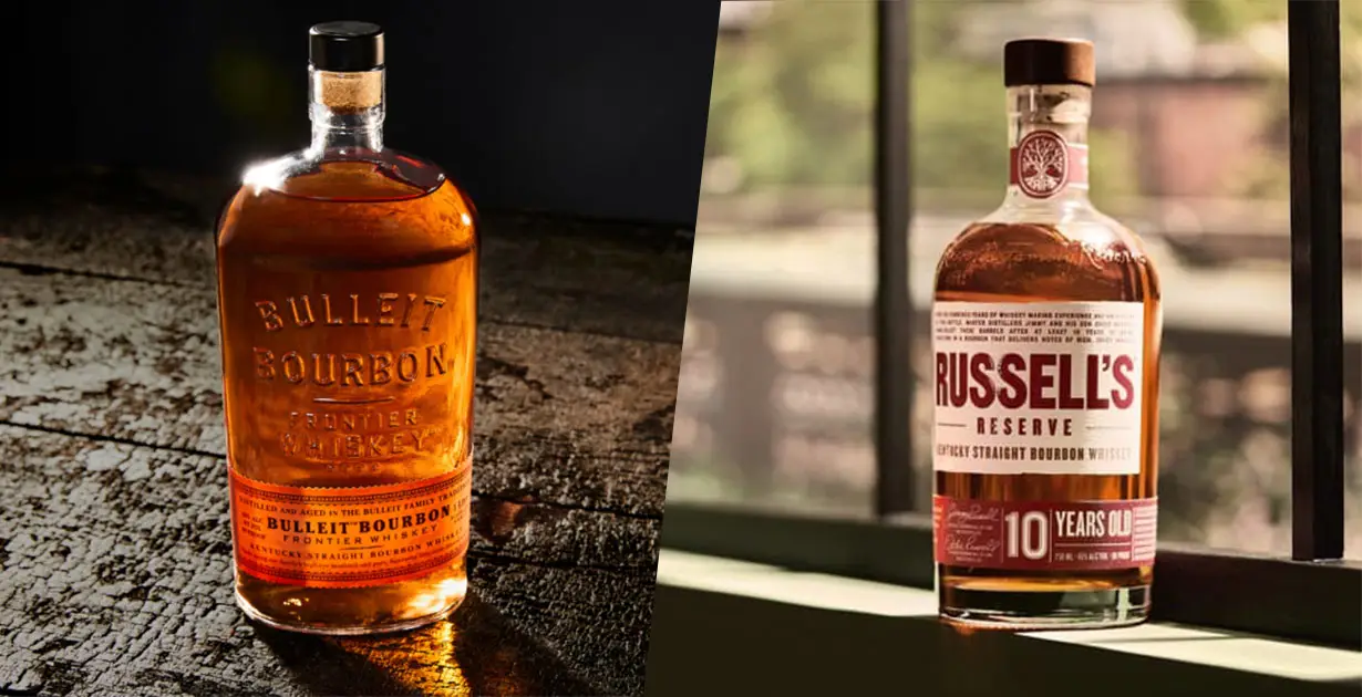 Bulleit Bourbon vs Russell's Reserve 10 Year: Který High Rye Bourbon je nejlepší v roce 2025?