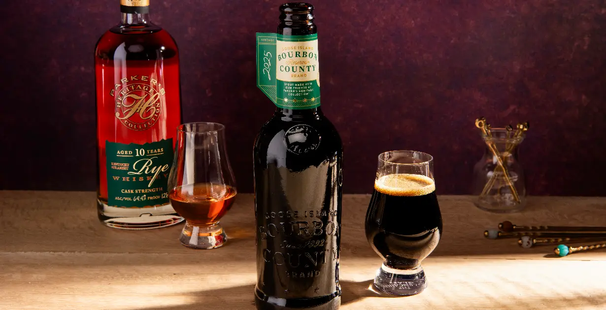 Goose Island's Reserve Stout 2025 s Parker's Heritage Collection je trpělivá studie