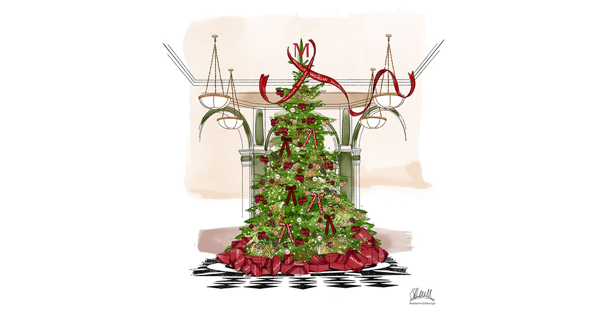 The Ned & Macallan's First Christmas Tree Collaboration