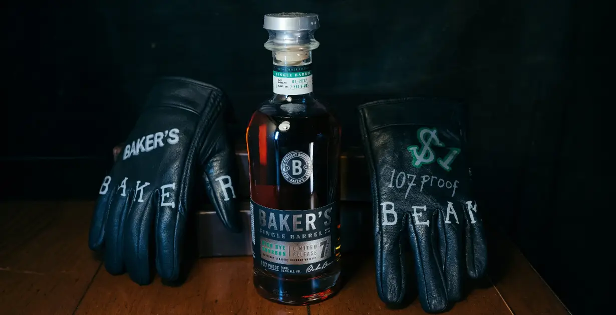 Baker's Bourbon Unveils Limited Edition Biker Gloves