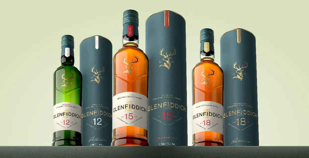 El nuevo packaging de Glenfiddich apuesta por una modernidad atemporal 1 El nuevo packaging de Glenfiddich apuesta por una modernidad atemporal 1