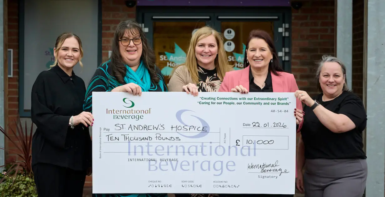 International Beverage Awards £25,000 to Scottish Charities