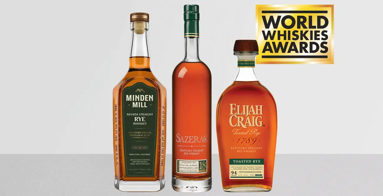 The World’s Best American Rye Whiskey According to the World Whiskies Awards 2026