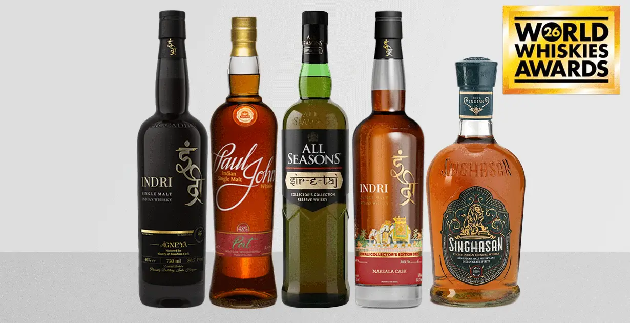 The Best Indian Whiskies According To The World Whiskies Awards 2026