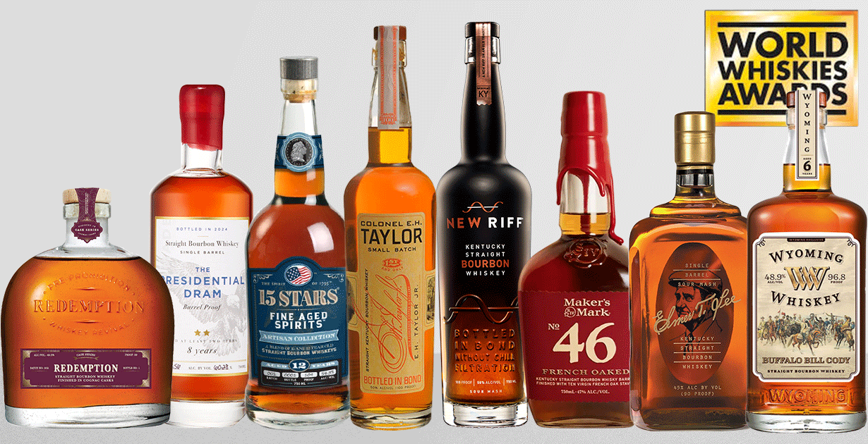 The World's Best Bourbons According To The World Whiskies Awards 2026