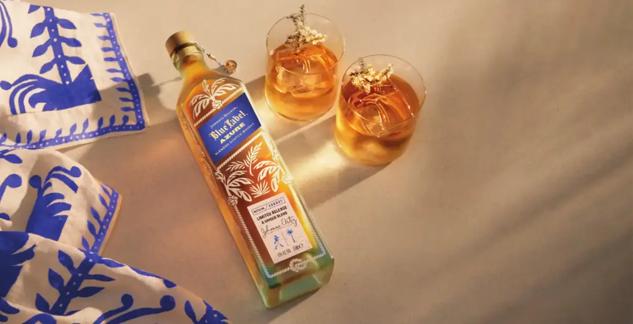 Johnnie Walker Launches New Blue Label Azure Travel Retail Exclusive