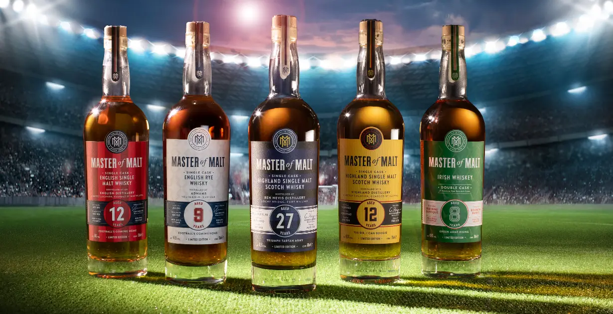 Master of Malt Release Soccer Themed Whisky Collection