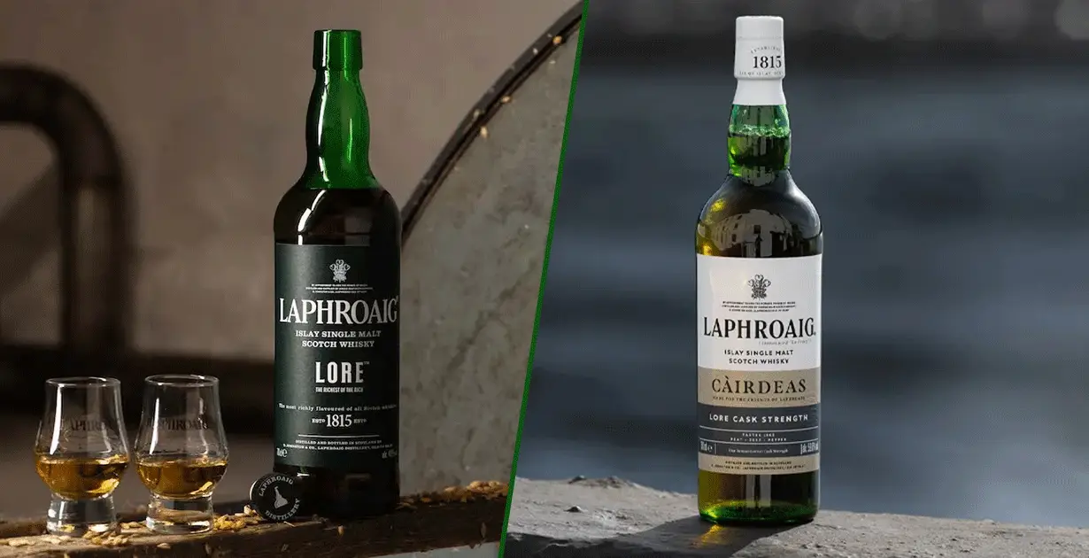 Laphroaig Cairdeas vs Lore: Cask Strength Head-to-Head