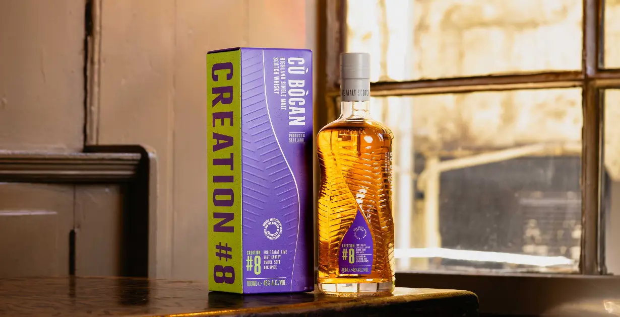 Cù Bòcan Launches First Peated Scotch Matured In Ice Wine Casks