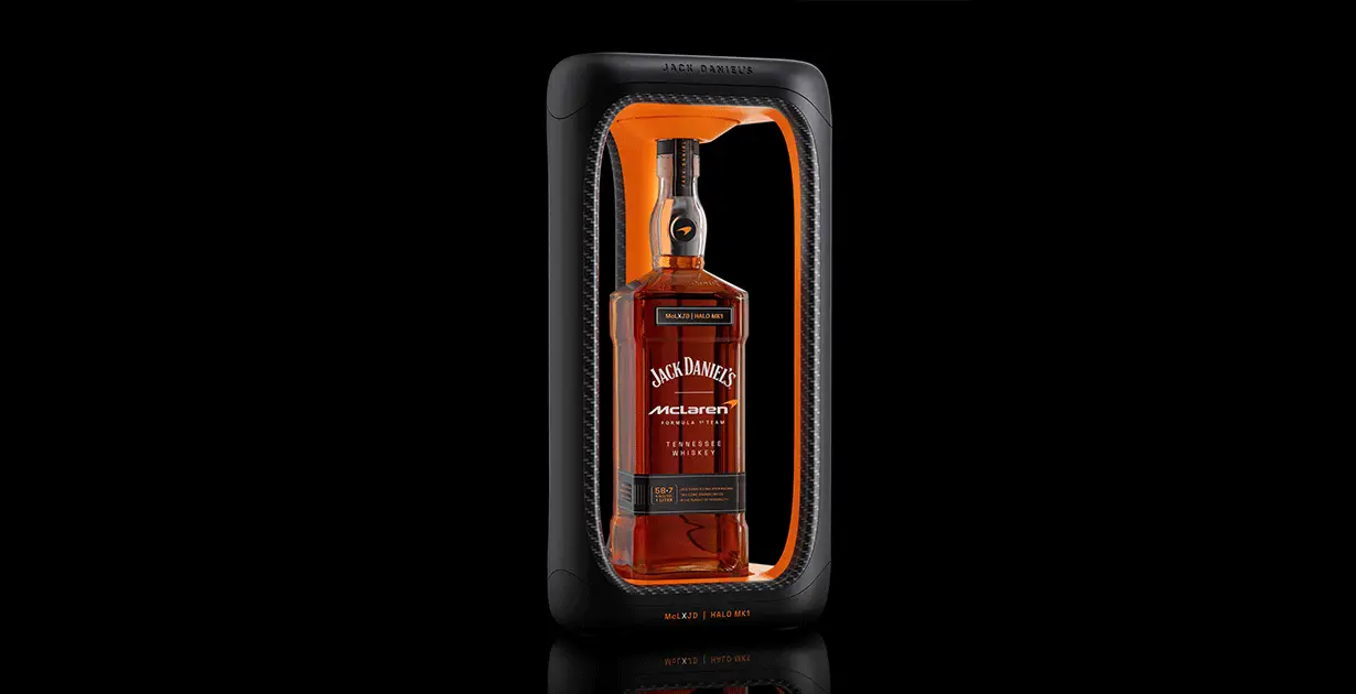 Jack Daniel's & McLaren F1 Team Launch Halo-Inspired Tennessee Whiskey