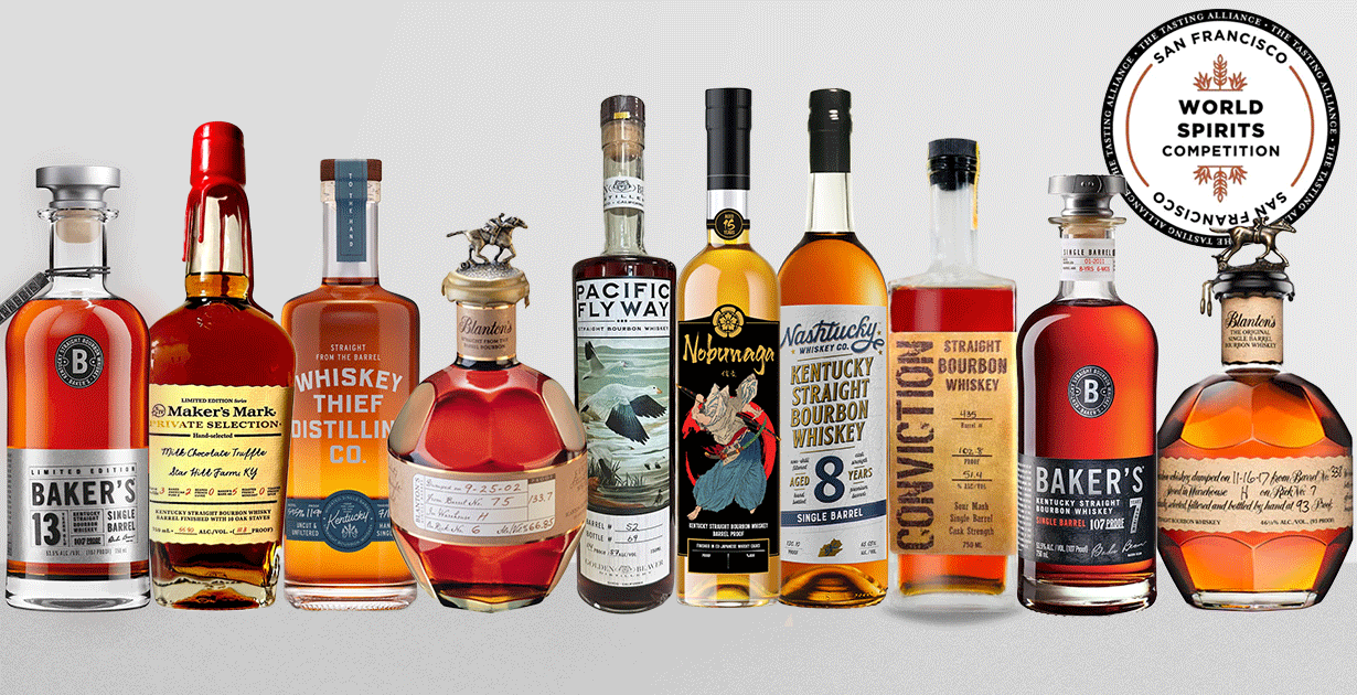 7 Double Gold Single Barrel Bourbons at SFWSC 2026