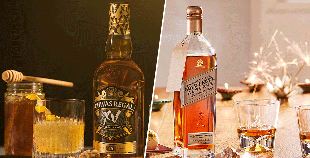 Chivas XV vs Johnnie Walker Gold: Best Gift Pick