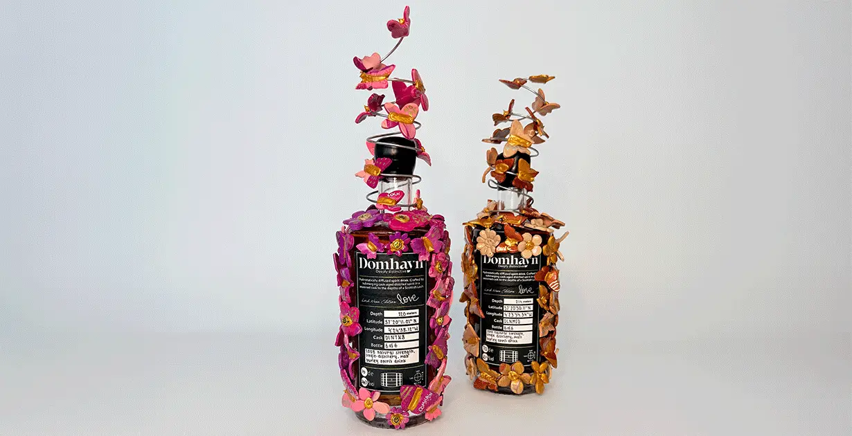 Domhayn Collaborates With French Canadian Artist, Virginie Schroeder, On 'Chic Hot' Spirit Drinks