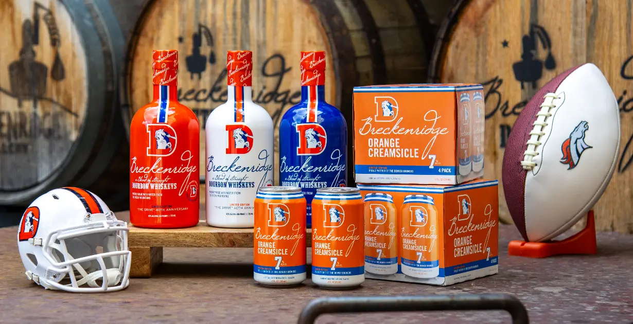 Breckenridge Distillery Unveils Denver Broncos Whiskey Range