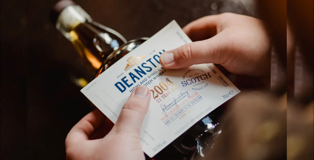 Deanston's Oldest Single Malt at The Balmoral's SCOTCH Bar