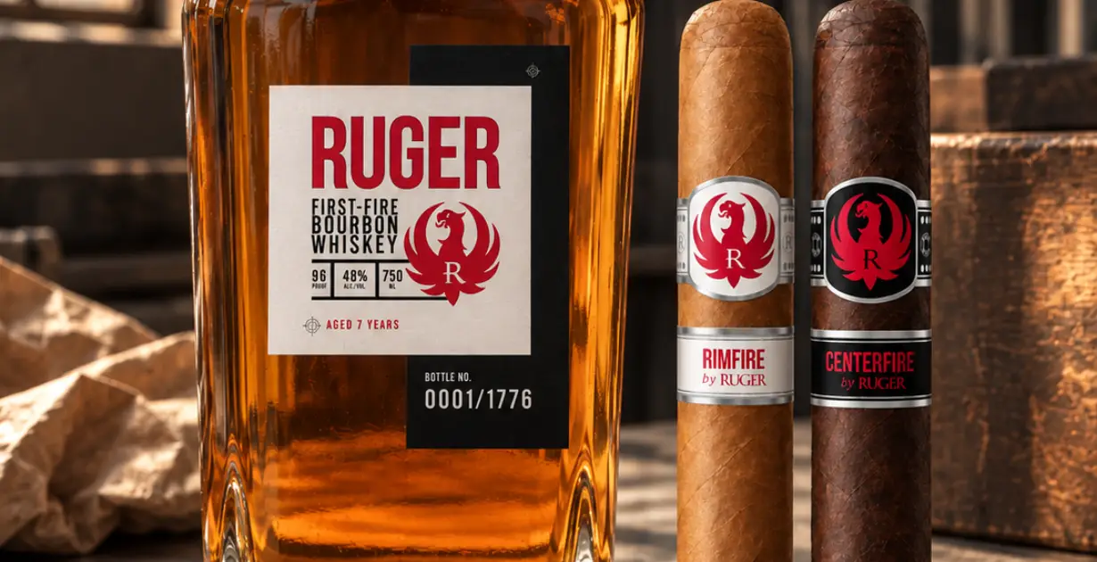 Hooten Young x Ruger Launch First-Fire Bourbon & Cigars