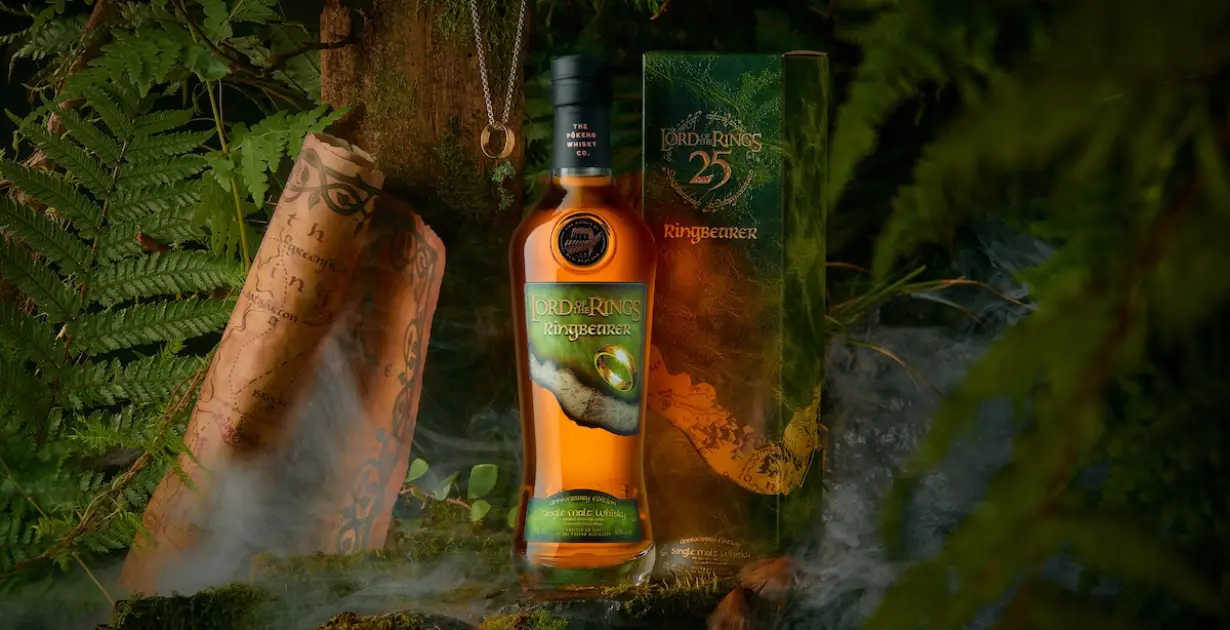 Pōkeno Ringbearer Whisky Marks 25 Years of The Lord of The Rings: Fellowship of The Ring