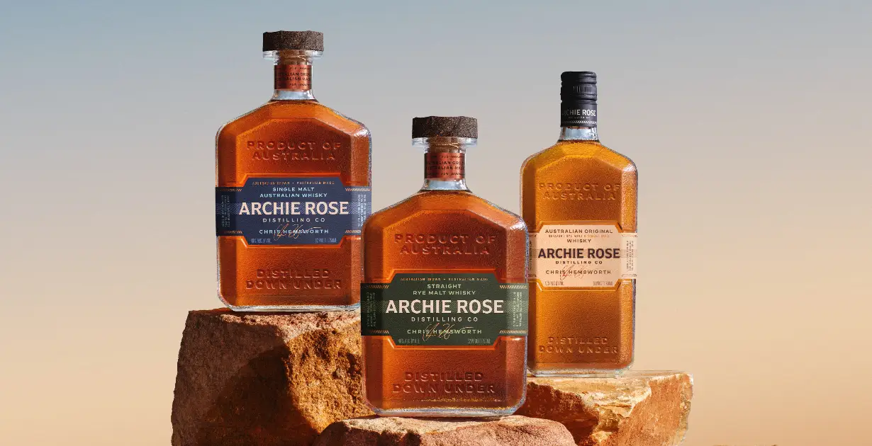 Archie Rose Australian Whiskies Hit US with Chris Hemsworth