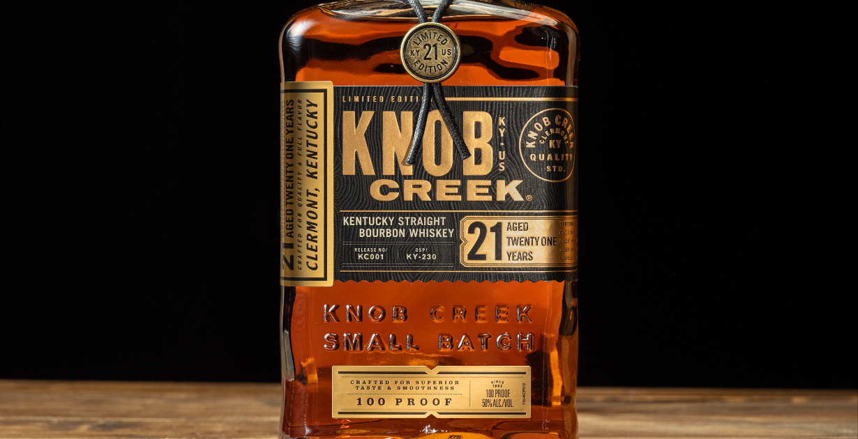 Knob Creek 21 Year Old Bourbon Returns to US Retailers