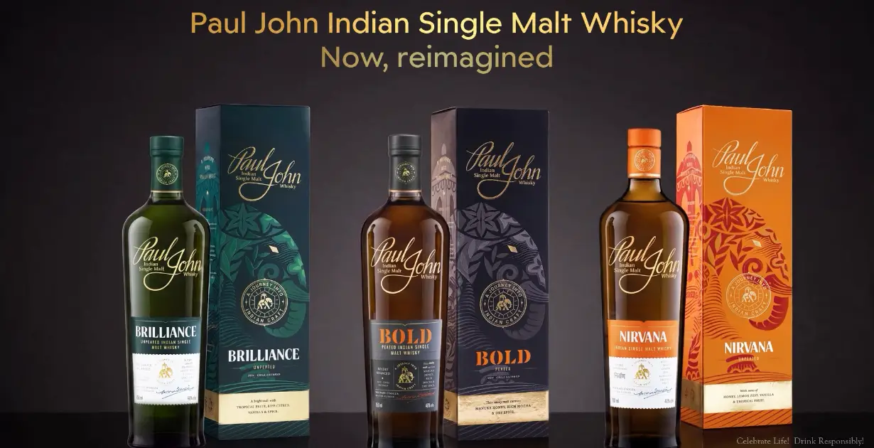 Paul John Whisky Unveils Packaging Refresh