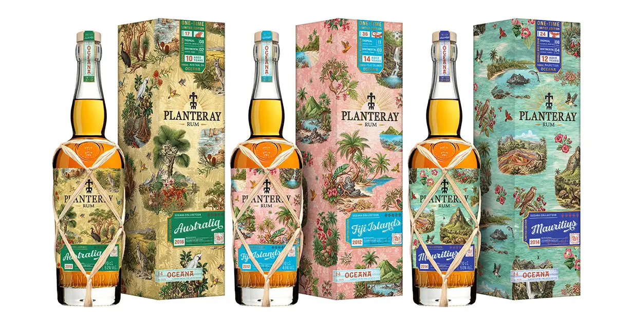 Planteray Announces Oceana Collection With Rare Rums from Australia, Fiji & Mauritius