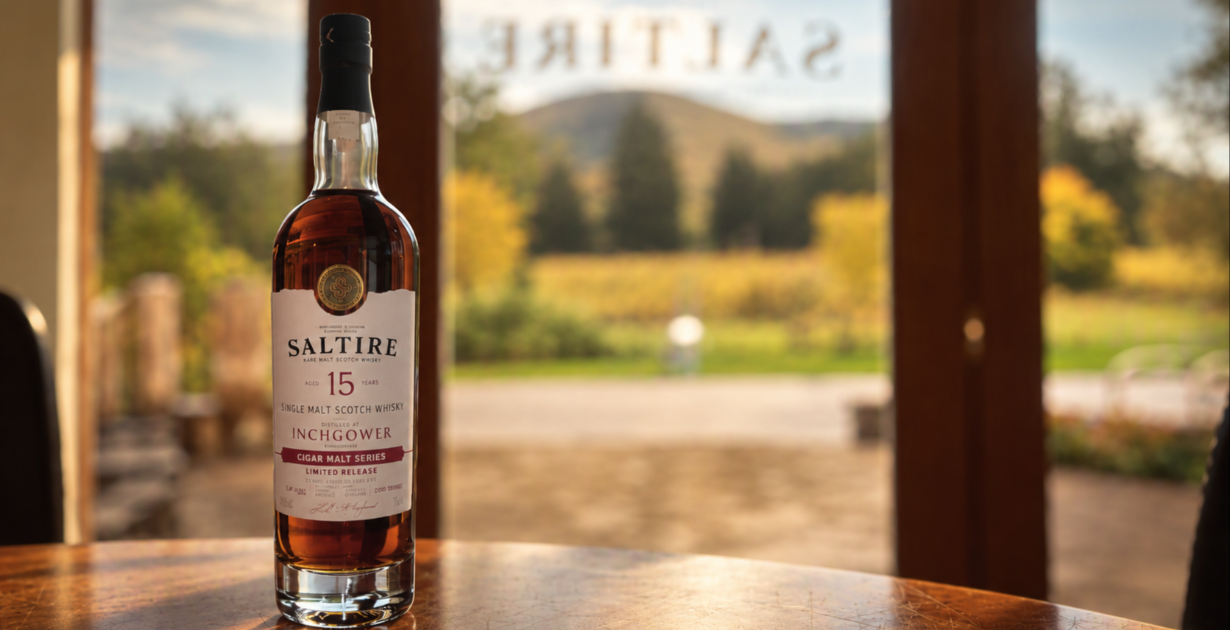 Saltire Rare Malt Unveils 15-Year-Old Inchgower Cigar Malt
